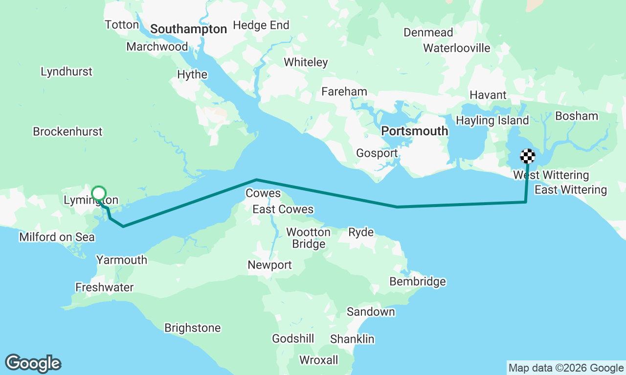Voyage map
