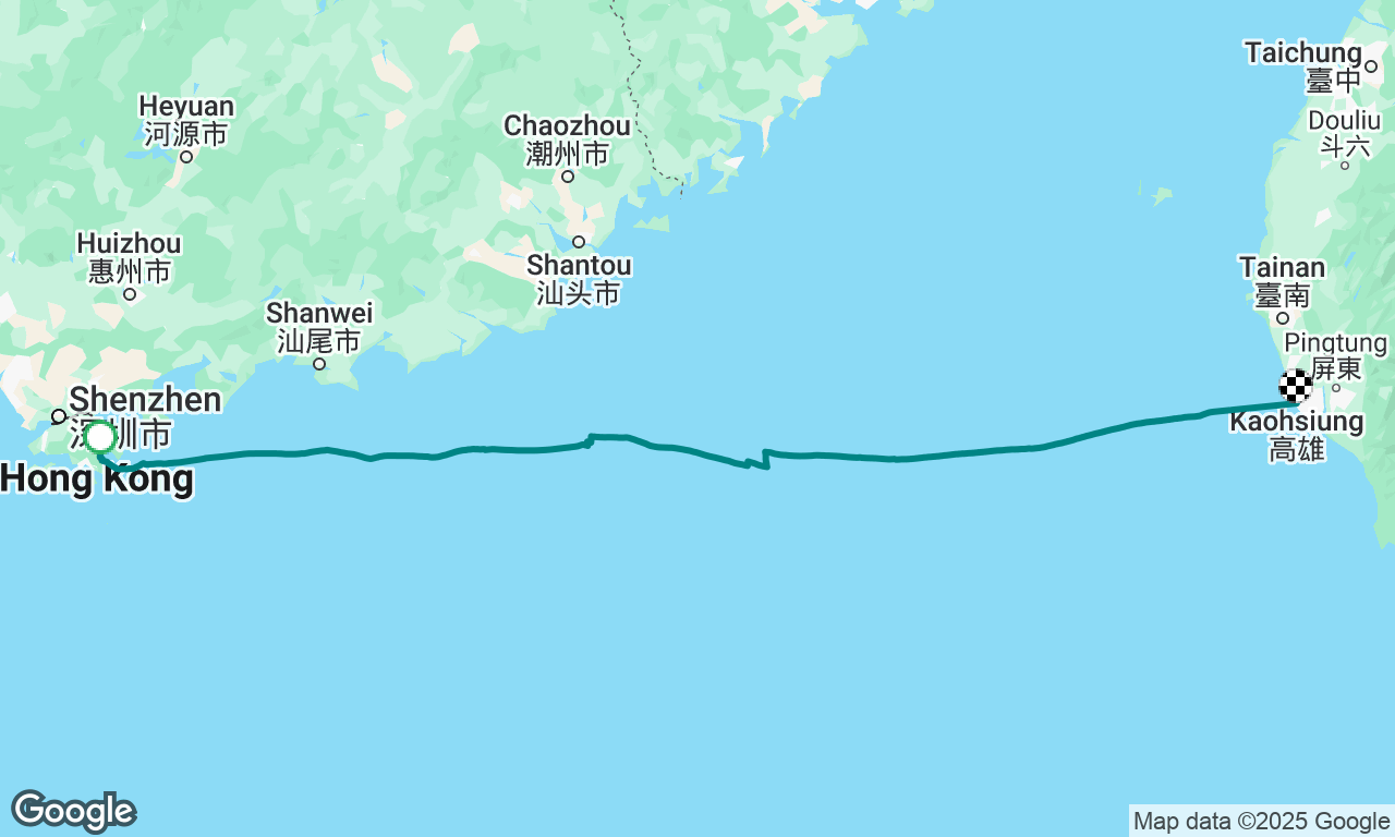 Hong Kong - Kaohsiung
