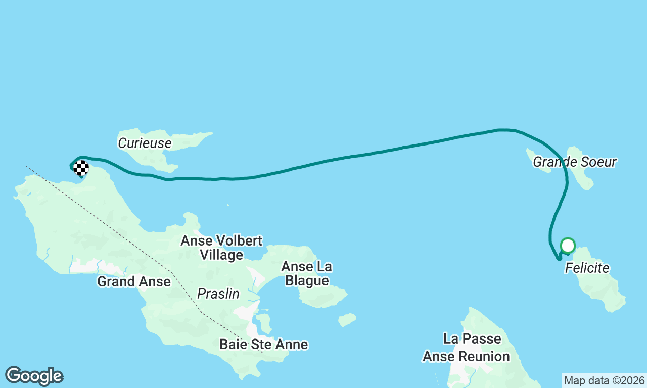 Felicity to Anse Lazio