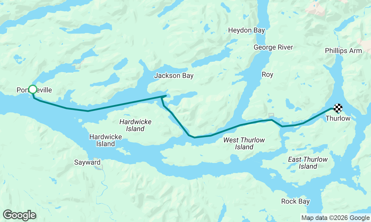 Voyage map