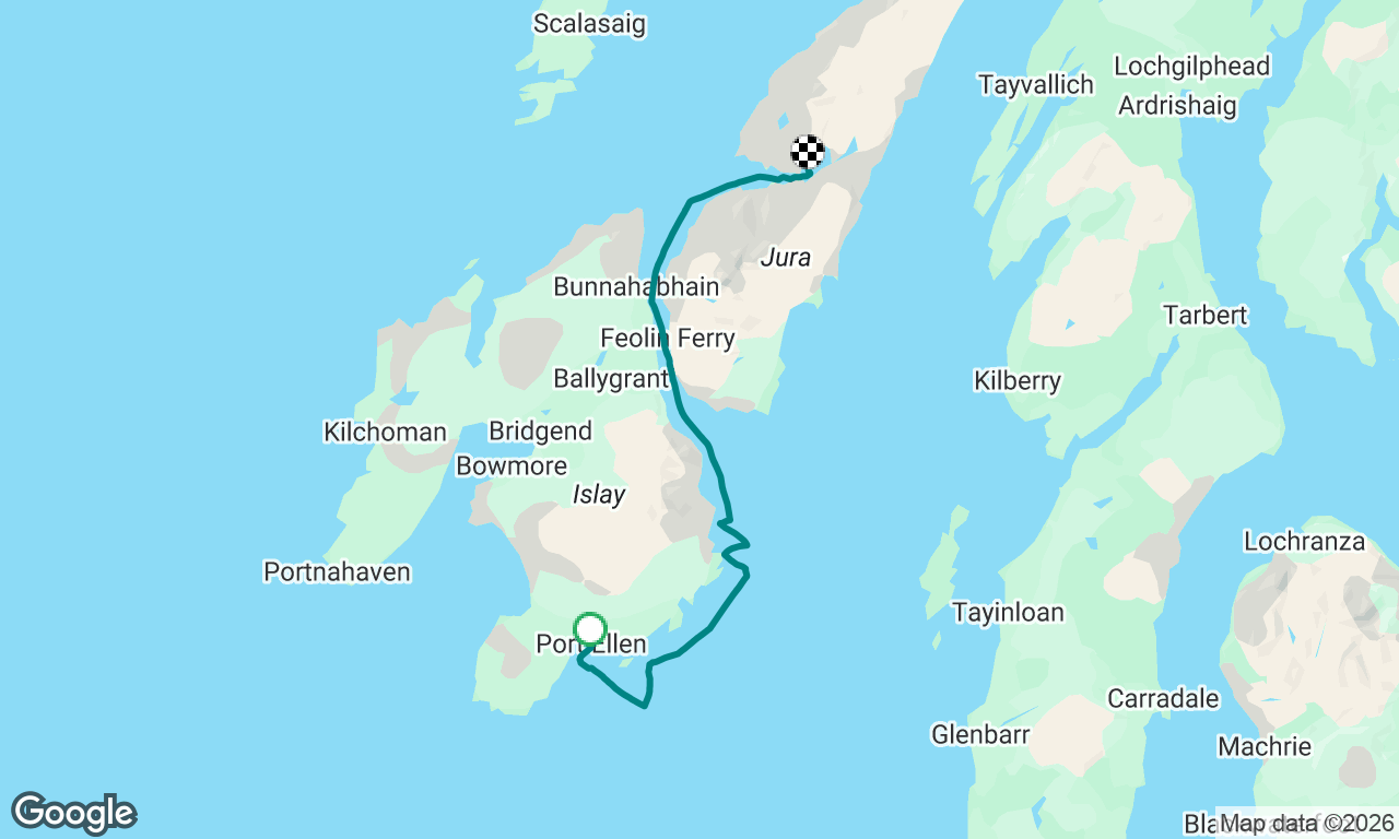Big 60 Day 4 - Port Ellen to Loch Tarbert