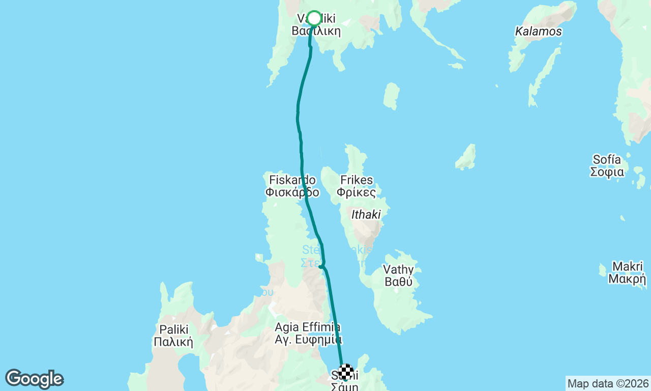 Voyage map