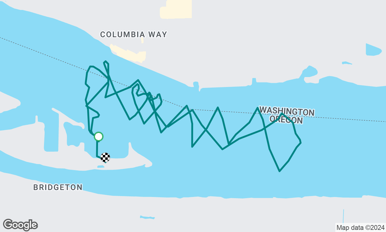 Burger Sail at 90F