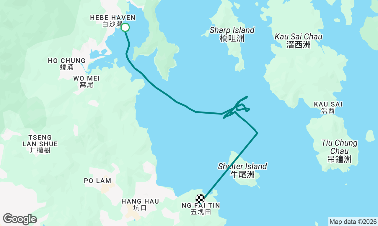 Voyage map