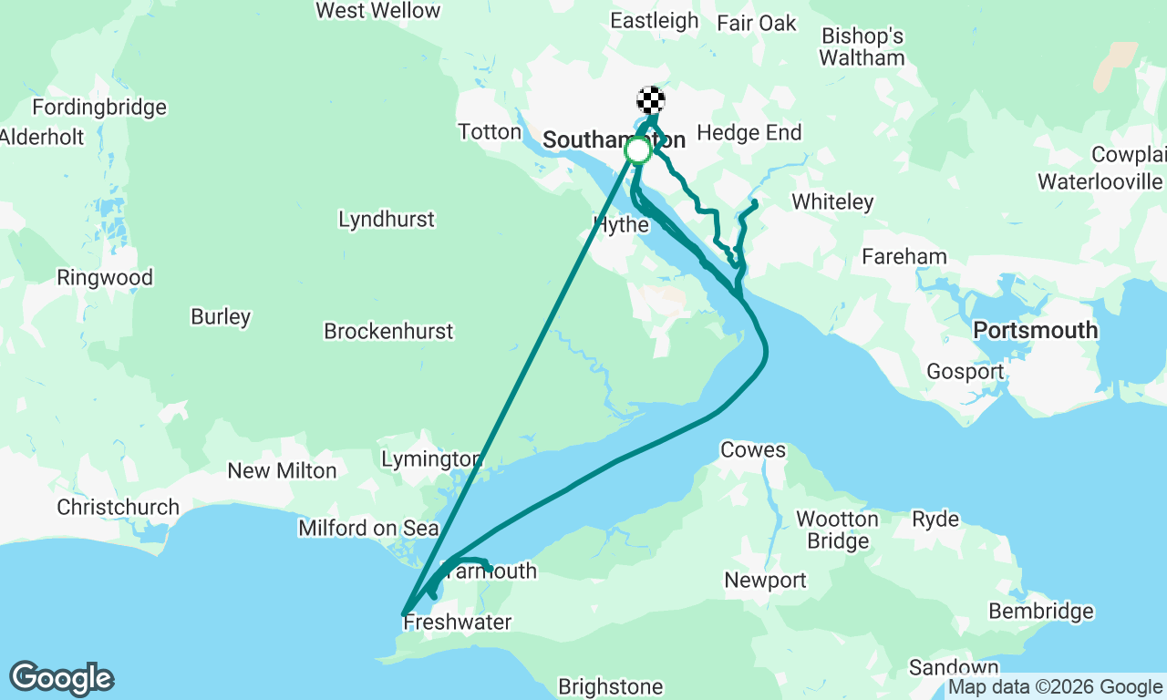 Voyage map