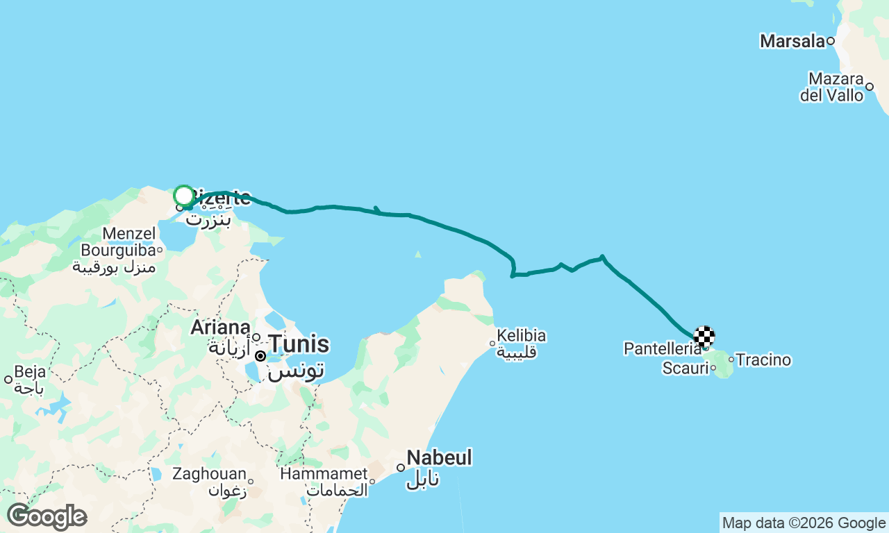 Voyage map
