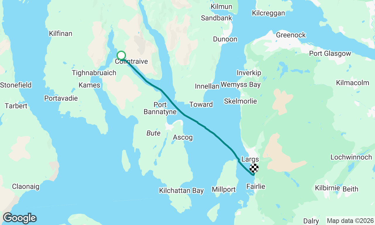 Burnt Islands to Largs