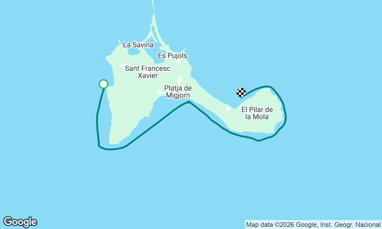 Voyage map