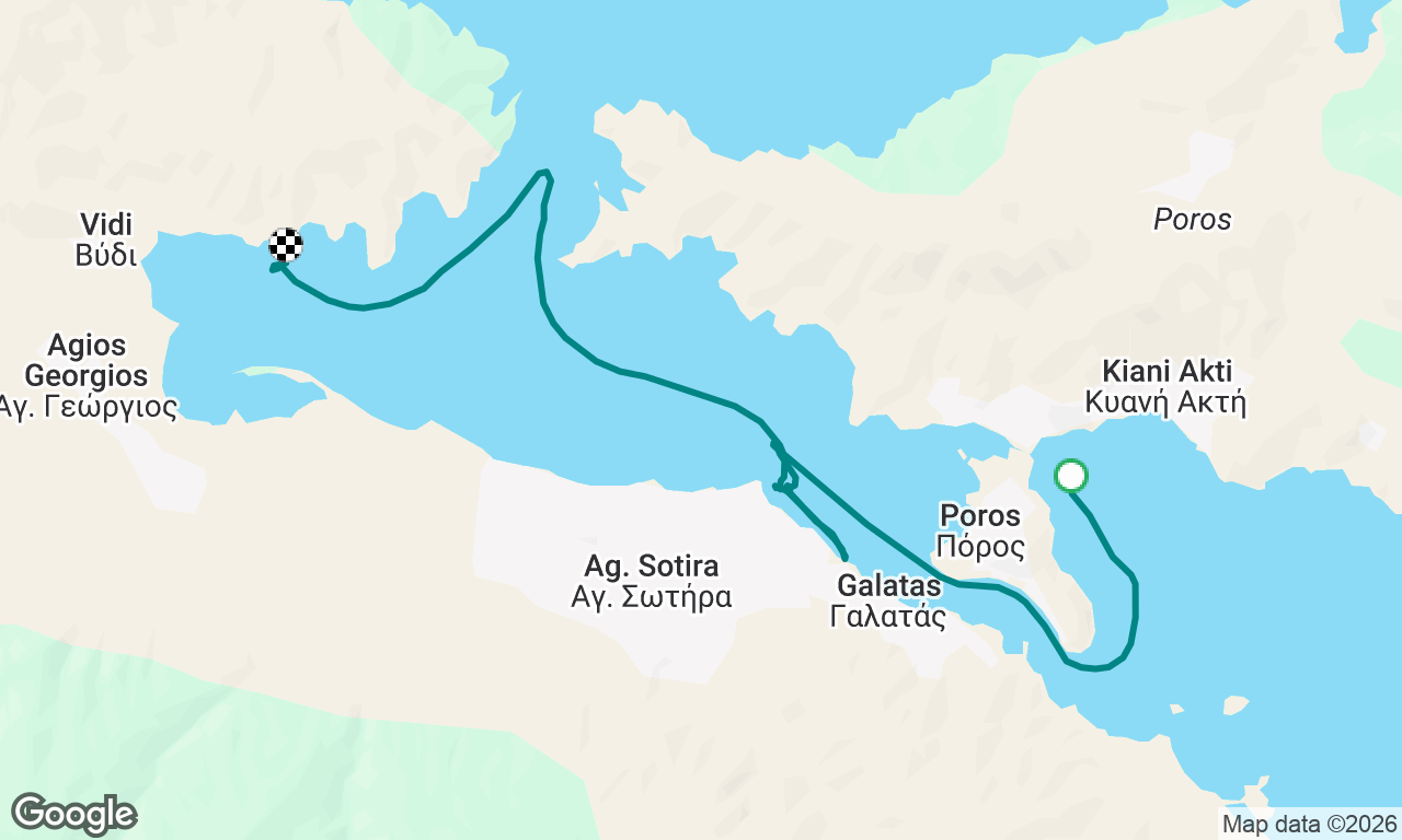 Voyage map