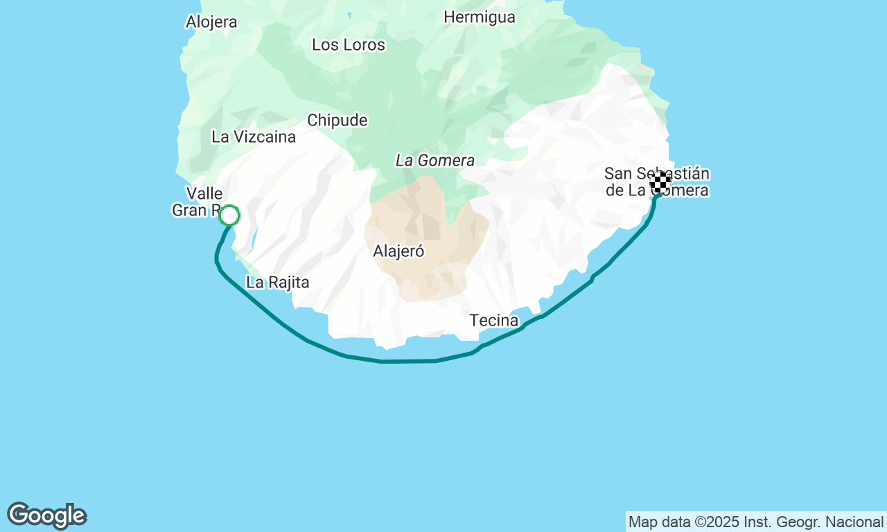 Voyage map