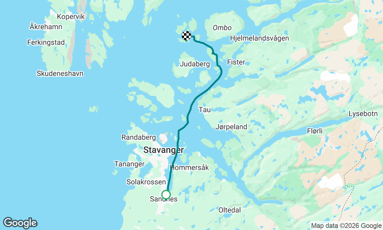 Voyage map