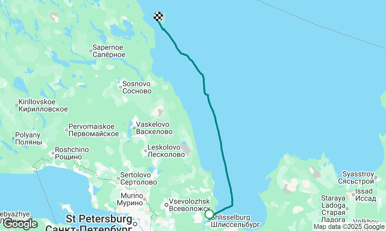 Satka. Krestovskiy ostrov, SPb - Lakhdenpohya