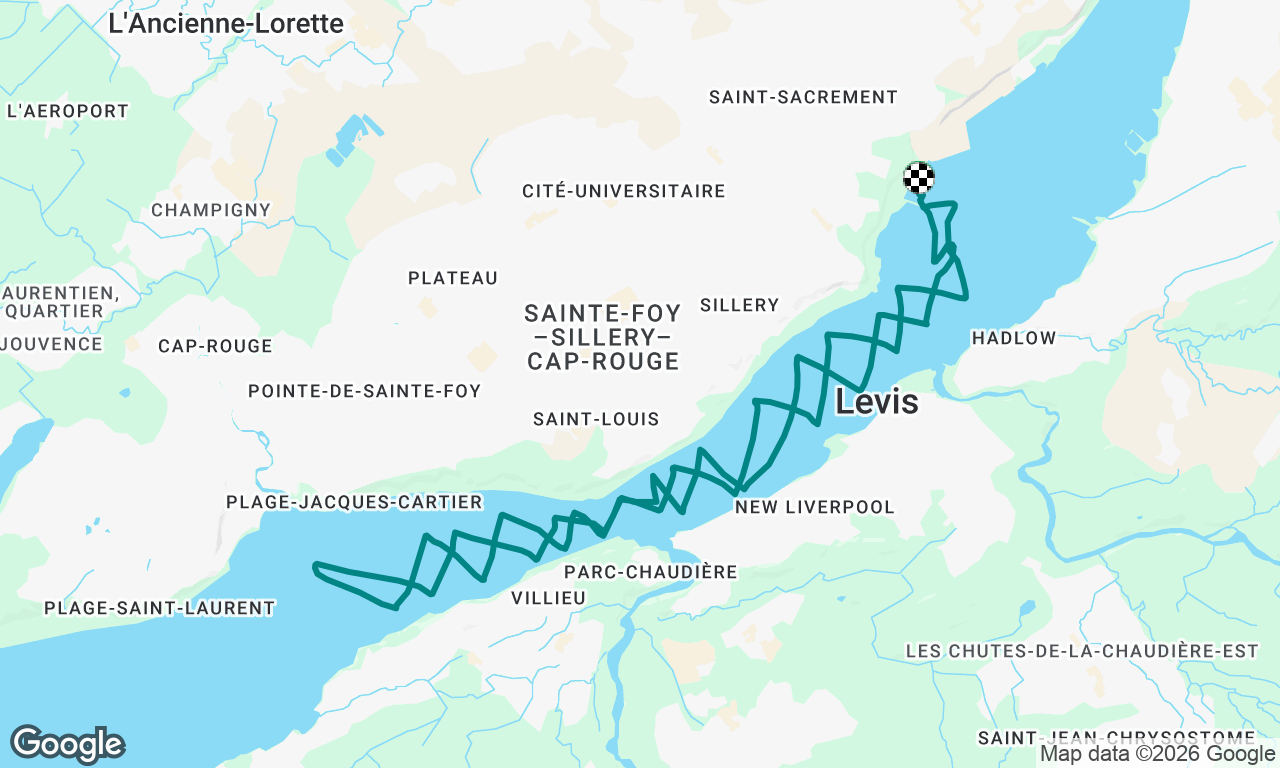 Voyage map