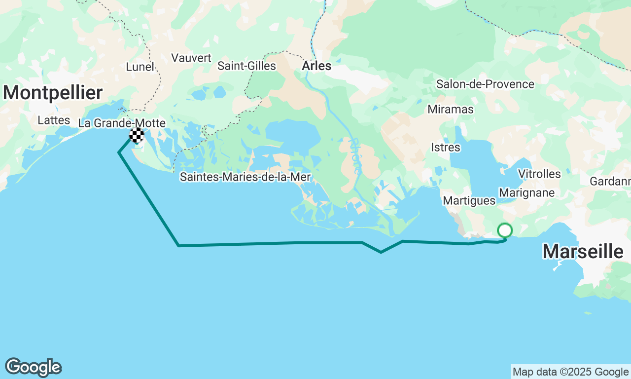 Voyage map