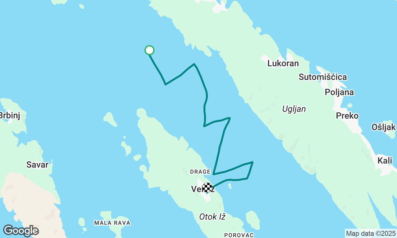 Voyage map