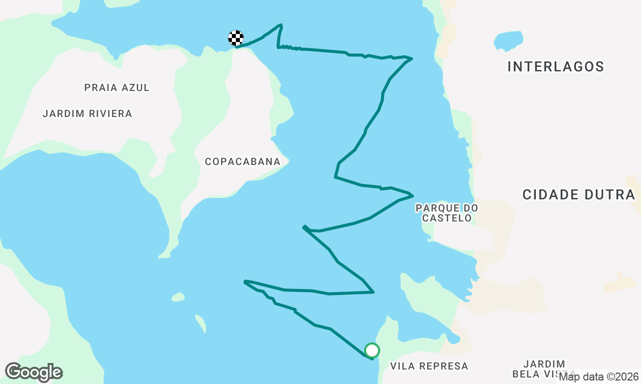 Voyage map