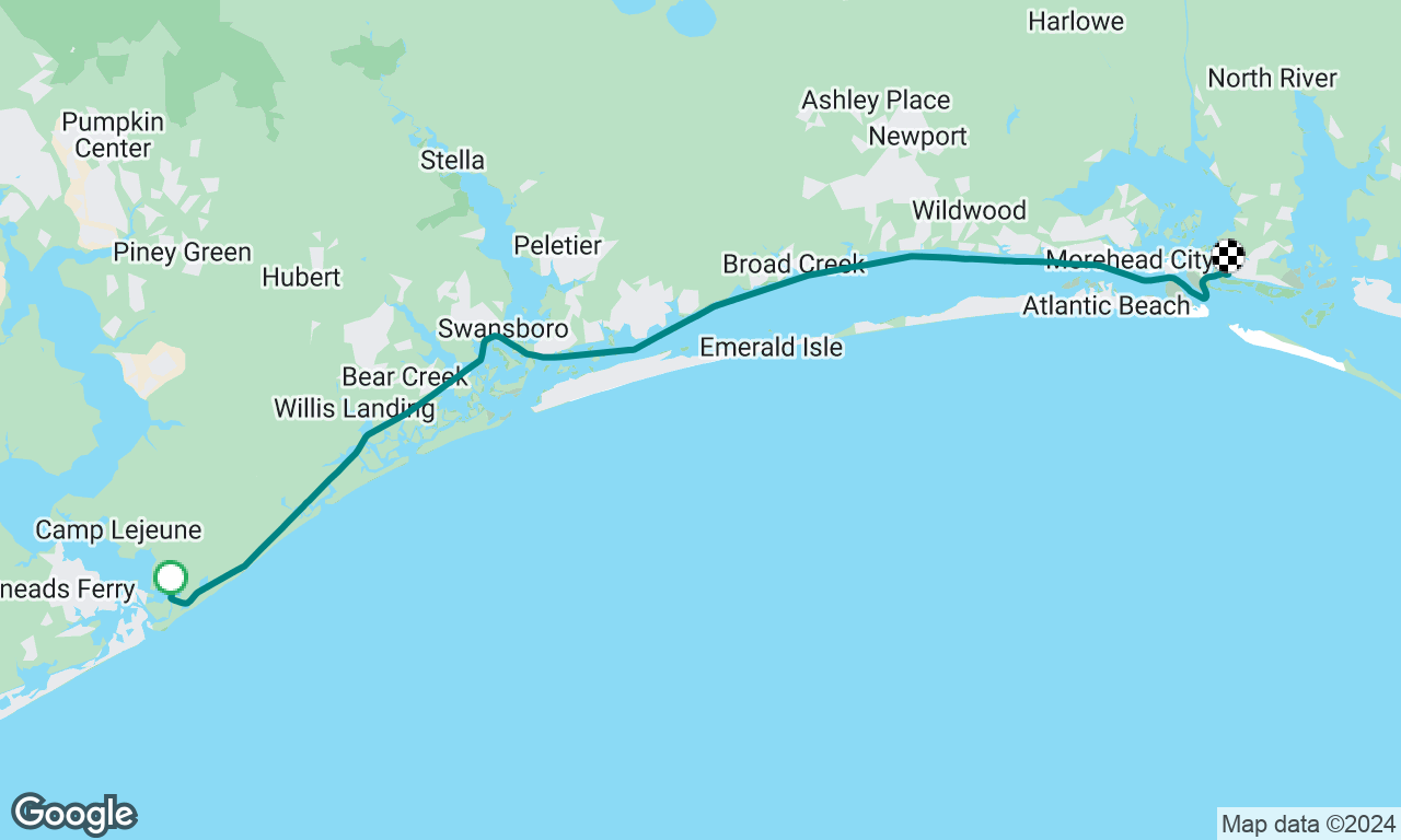 St Augustine to Cambridge Maryland on Bristol 29.9 