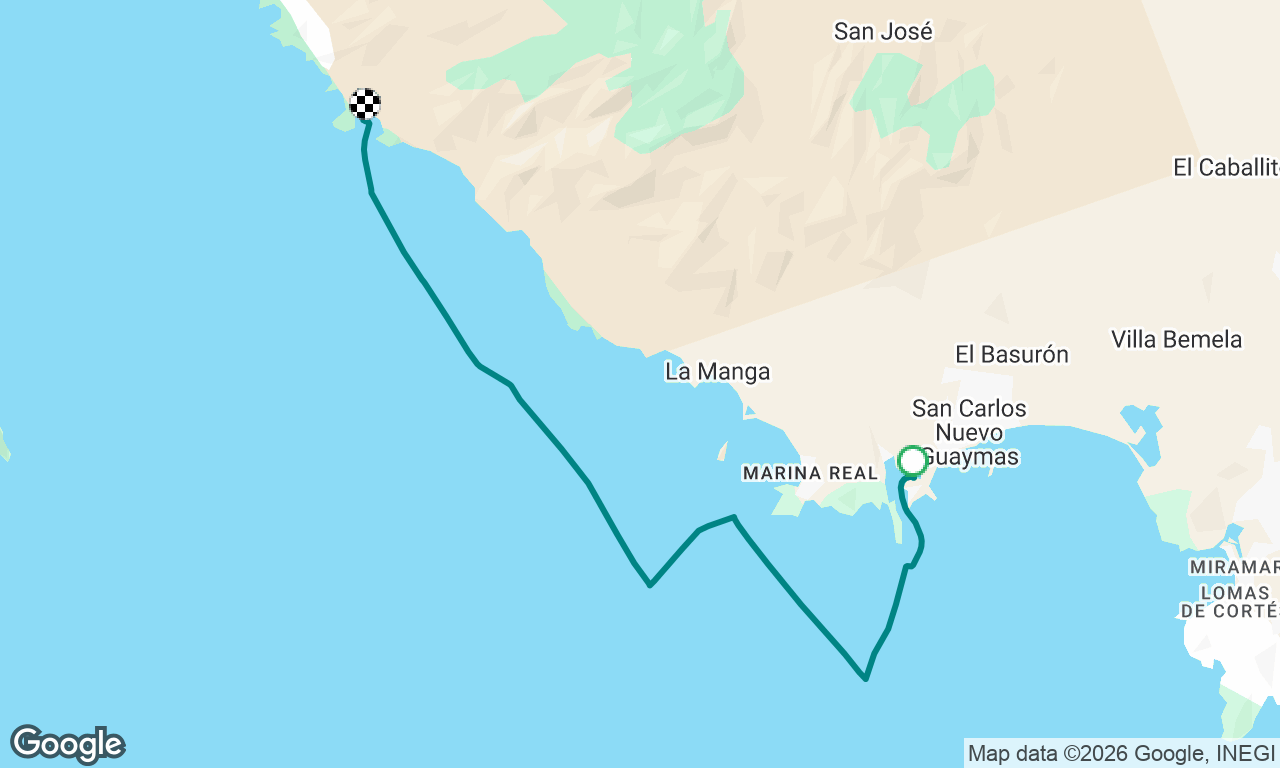 Voyage map