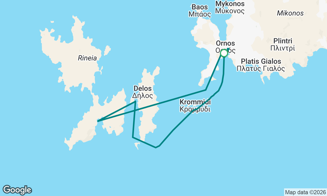 daily route rinia 