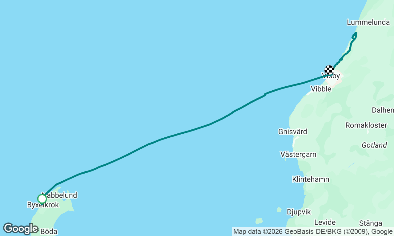 Voyage map