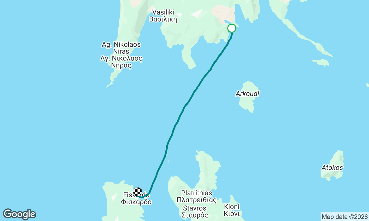 Voyage map