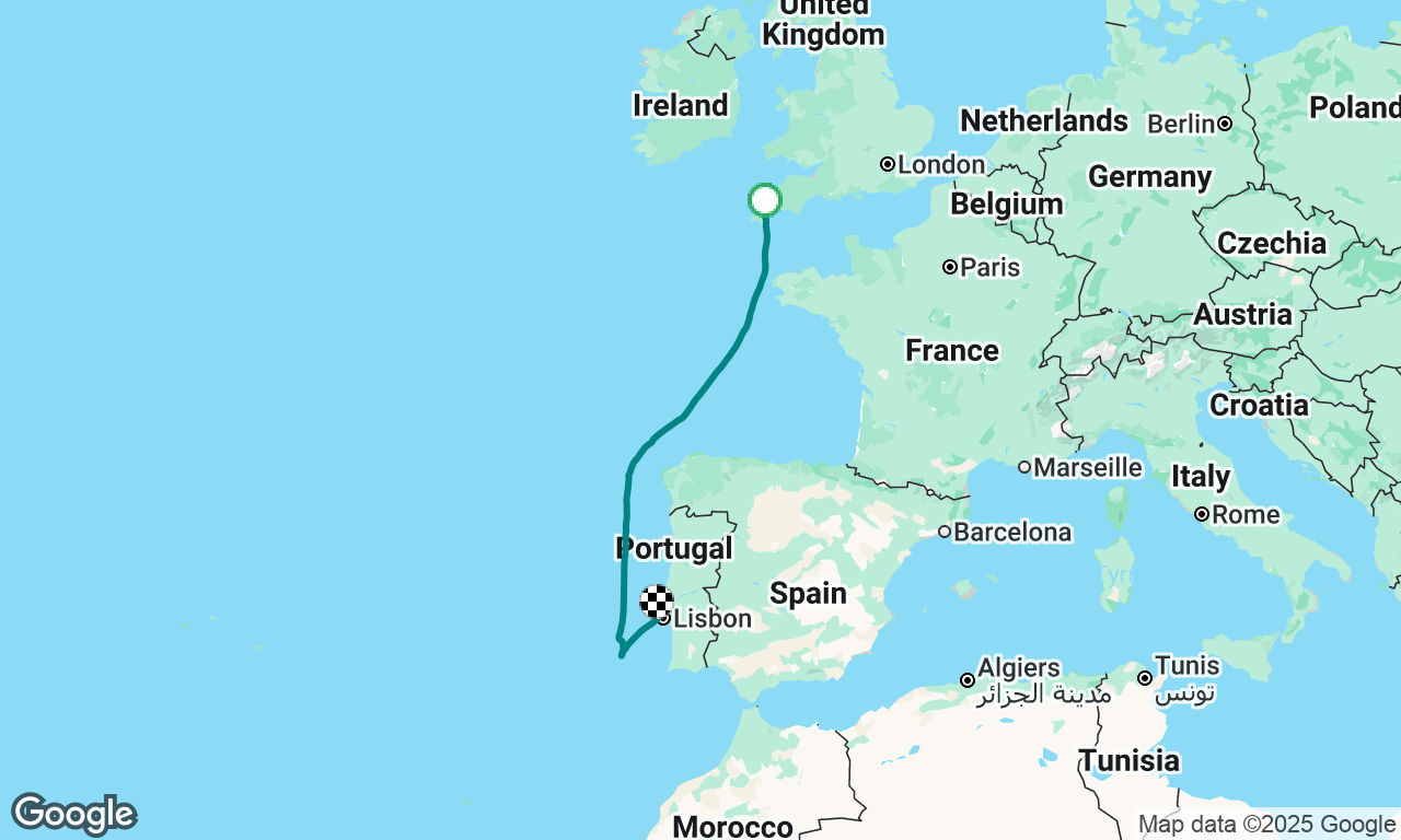 Falmouth - Lisbon