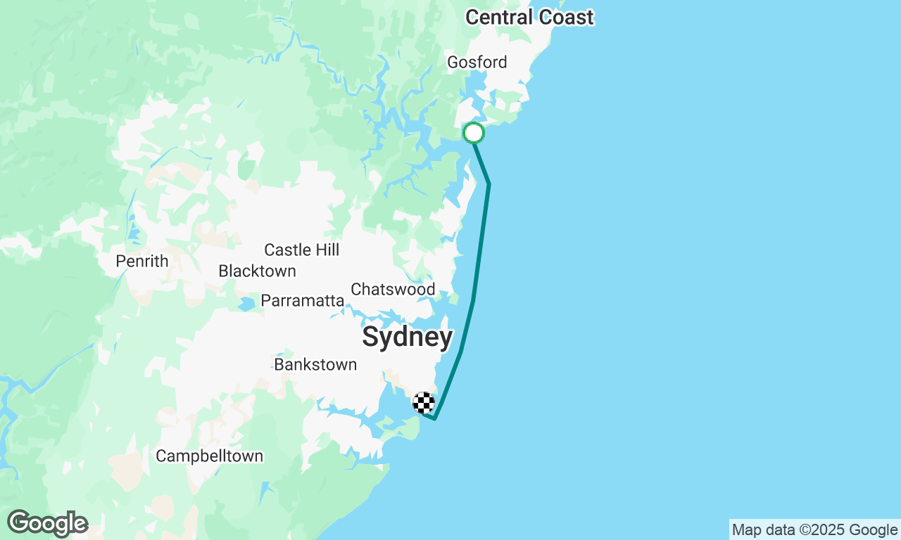Voyage map