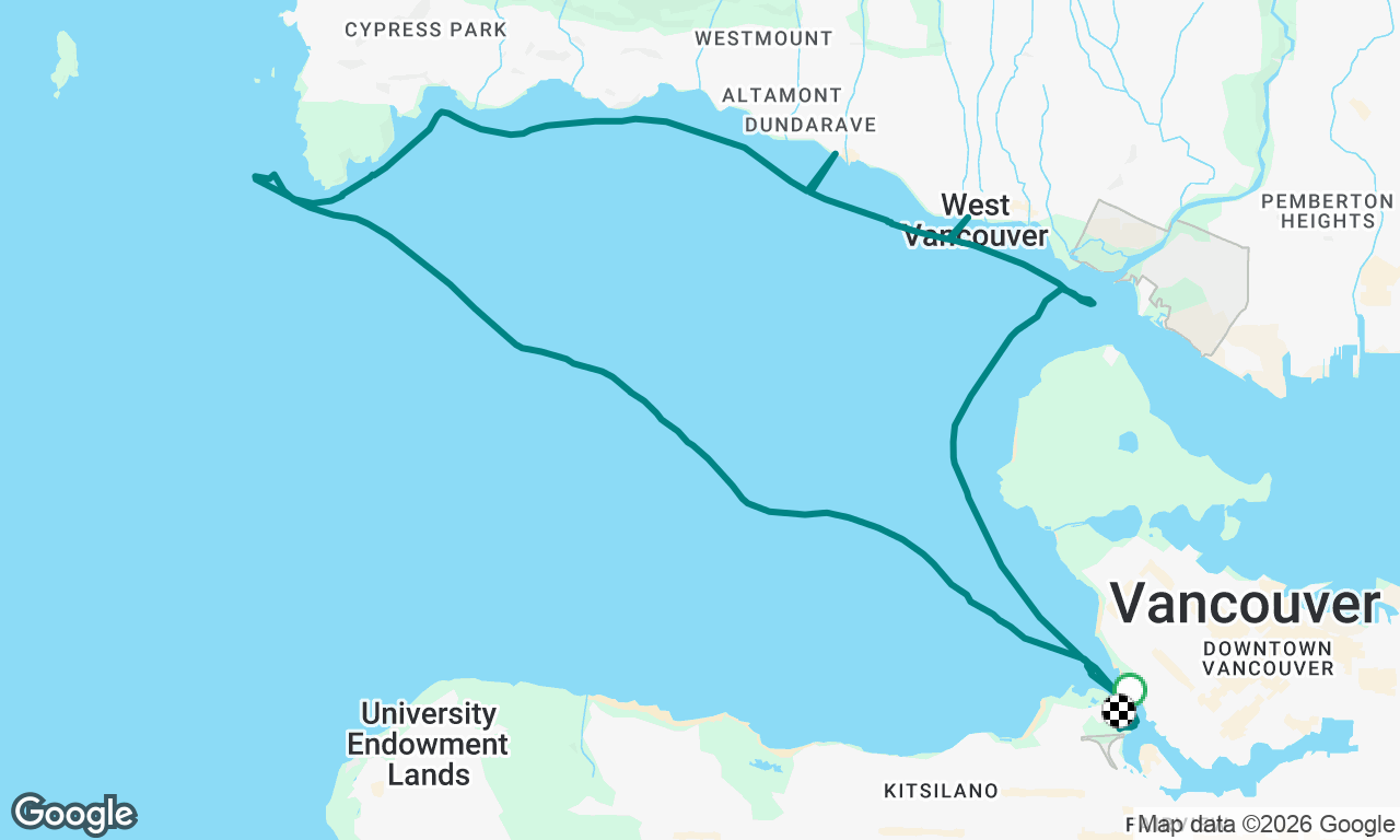 Voyage map