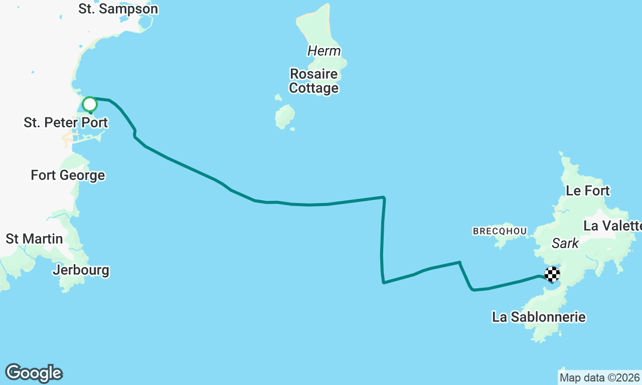 Voyage map