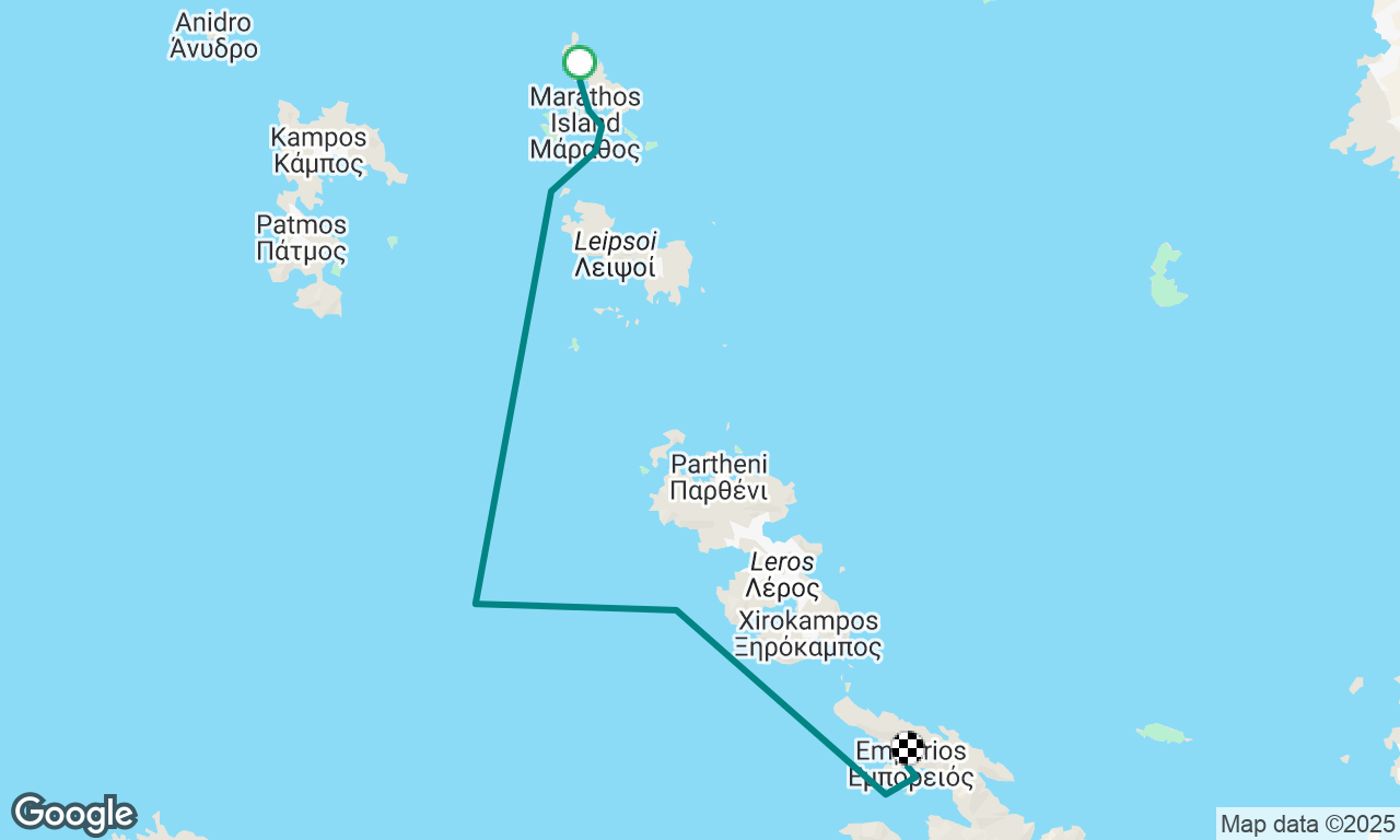 Arkoi to Kalyminos