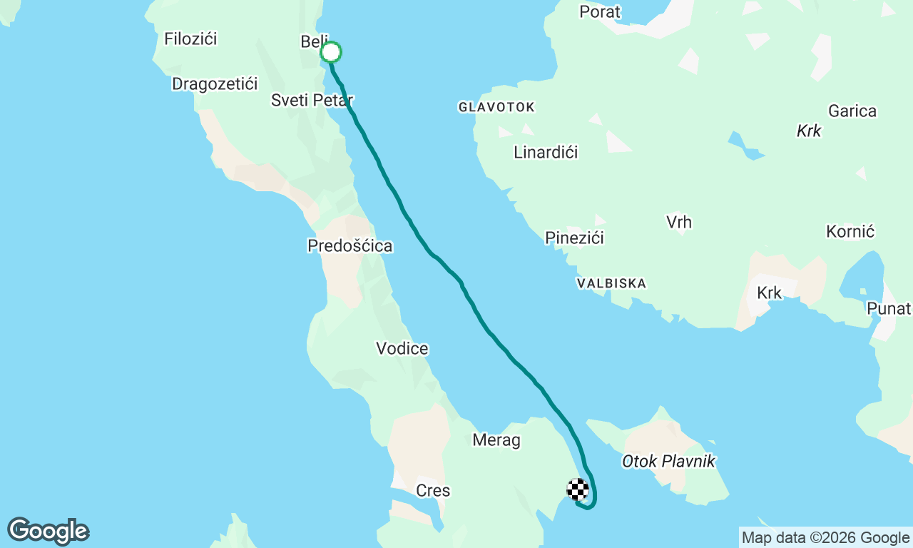 Voyage map
