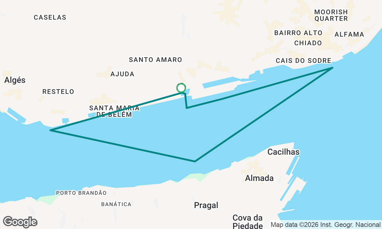 Voyage map