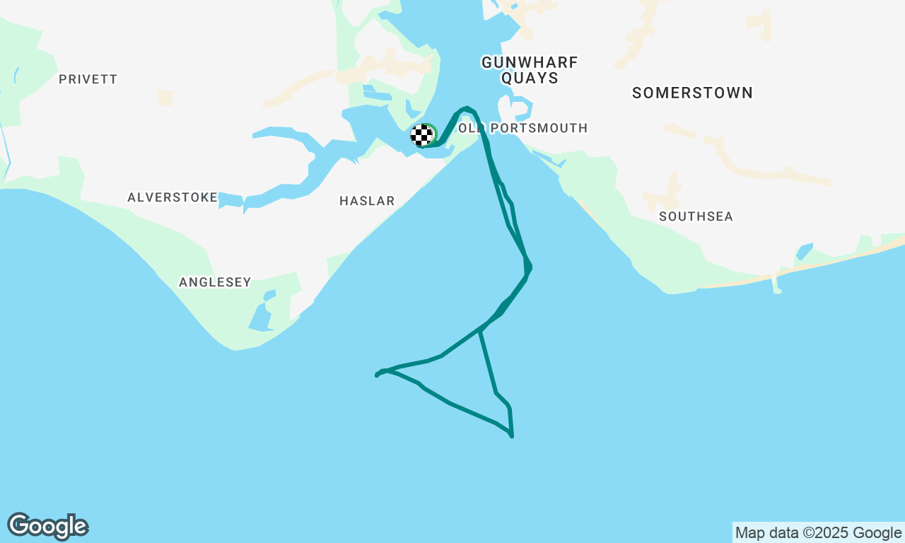 Wednesday evening family sail. 