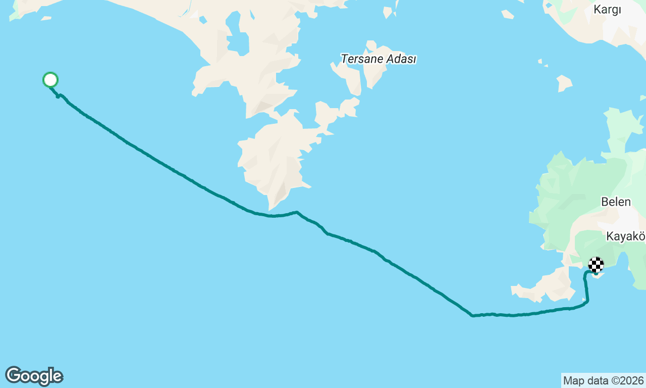 Voyage map