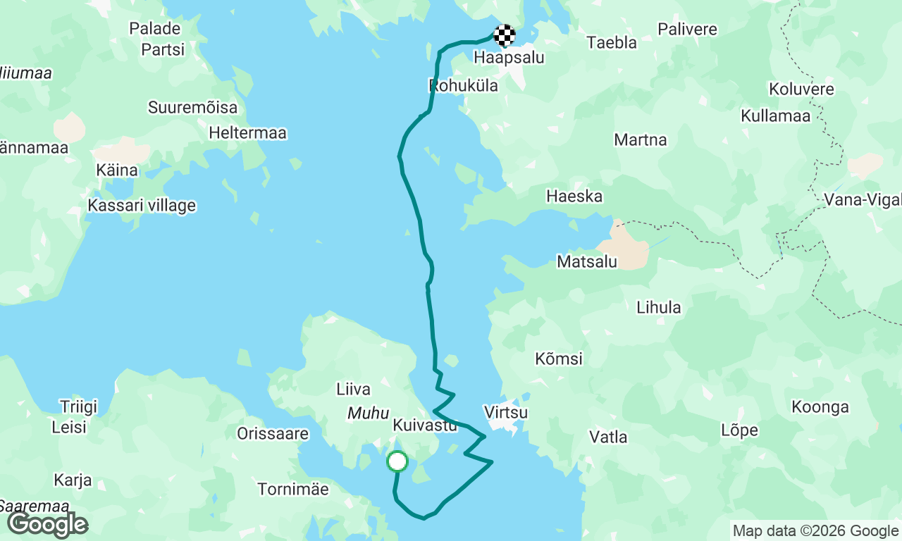 Voyage map