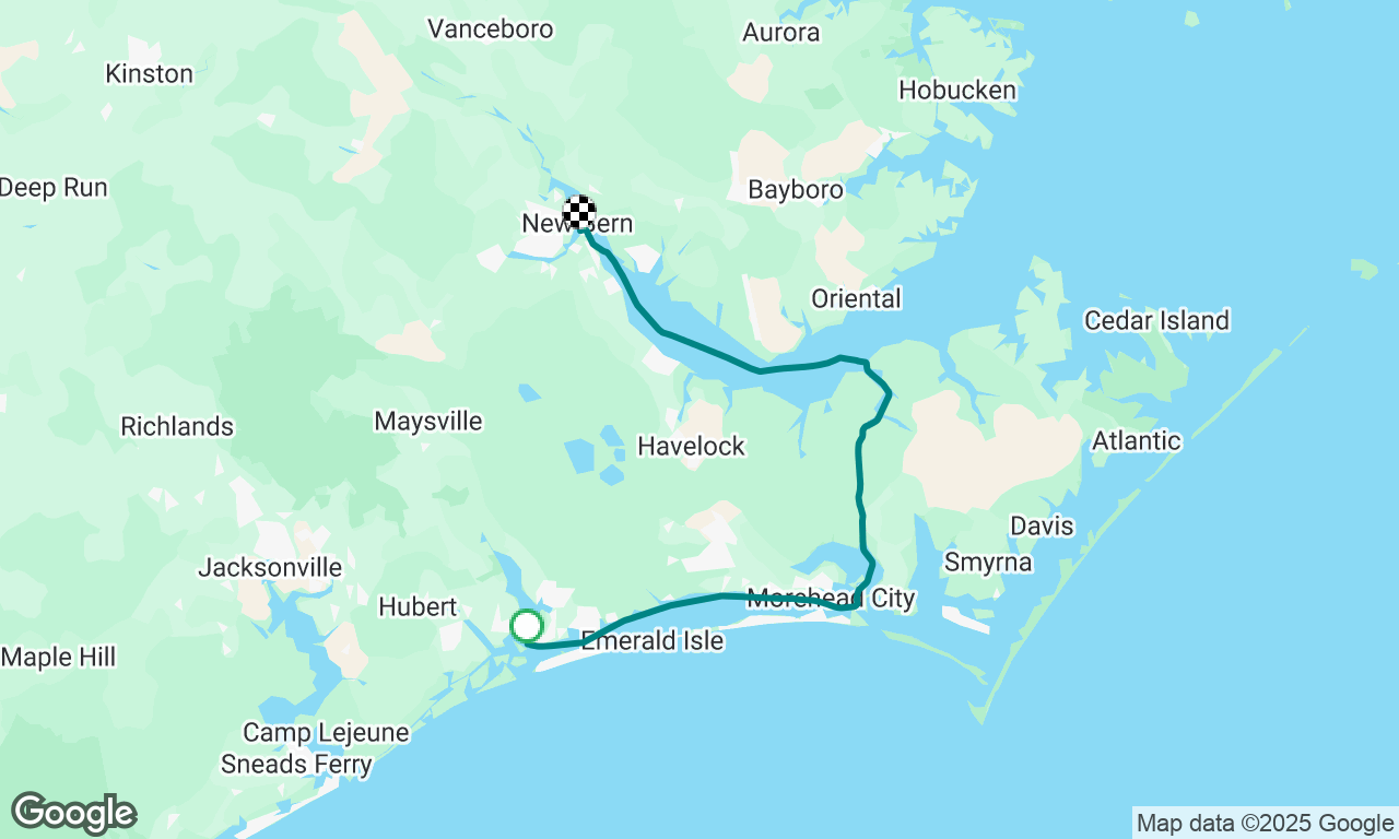 Swansboro to New Bern