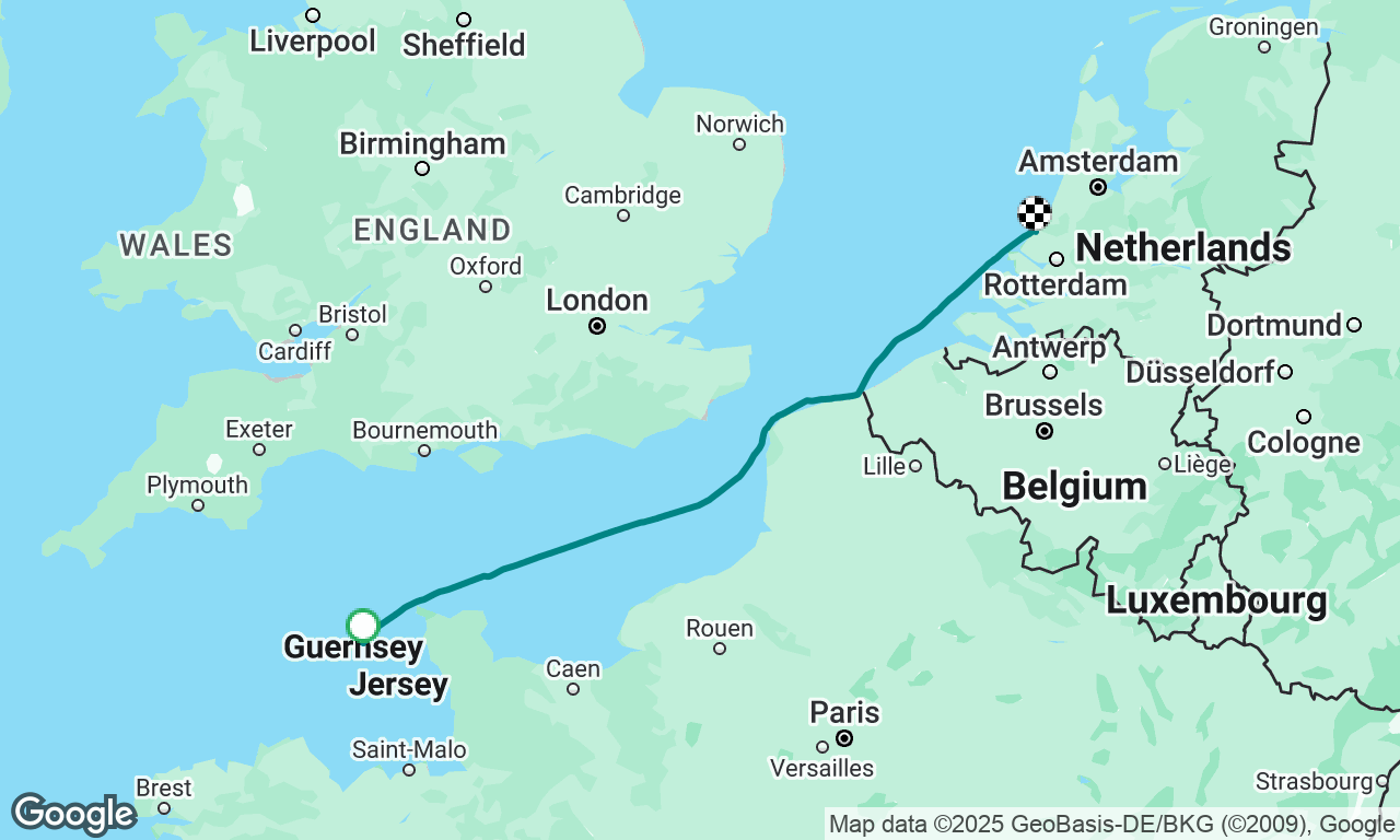 Guernsey to Scheveningen