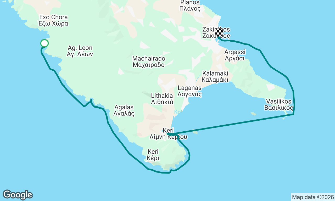 Voyage map