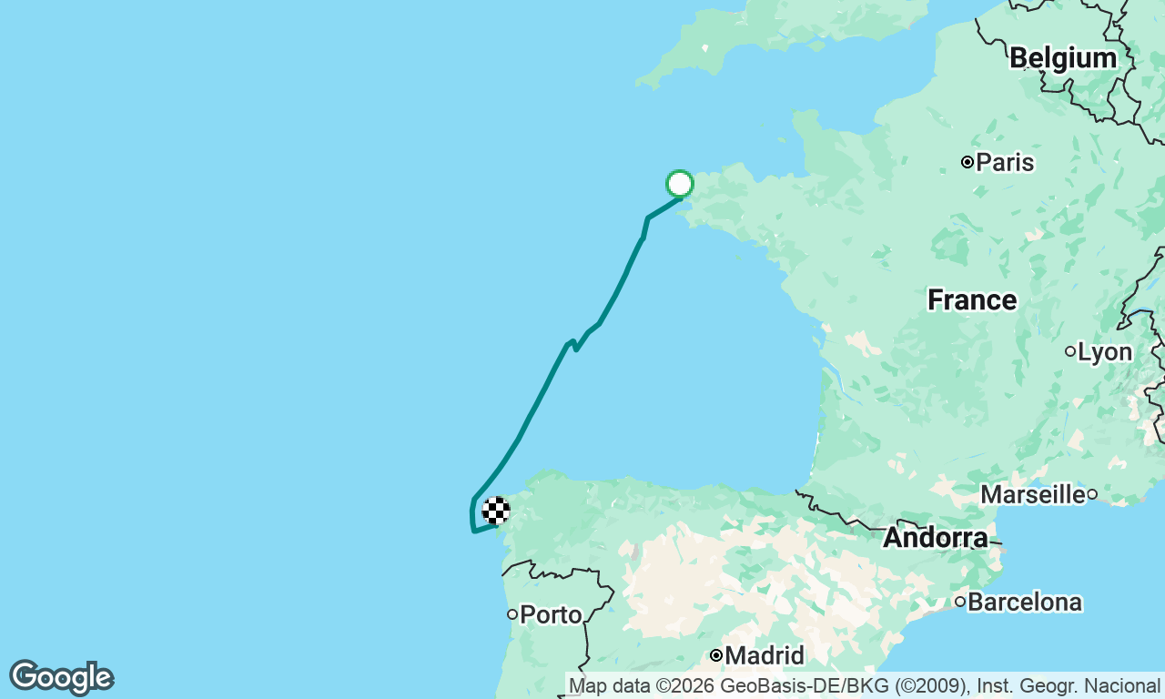 Southampton-Vigo leg 5 