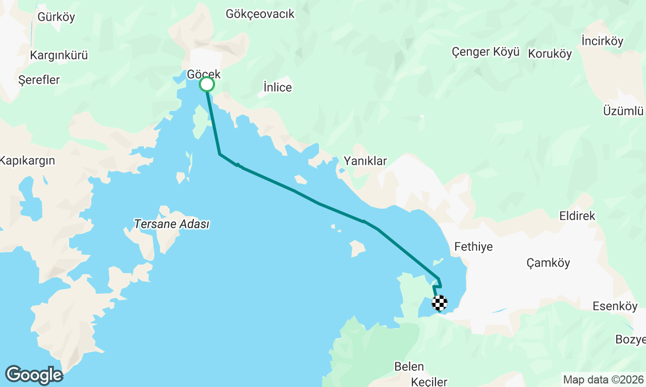 Voyage map