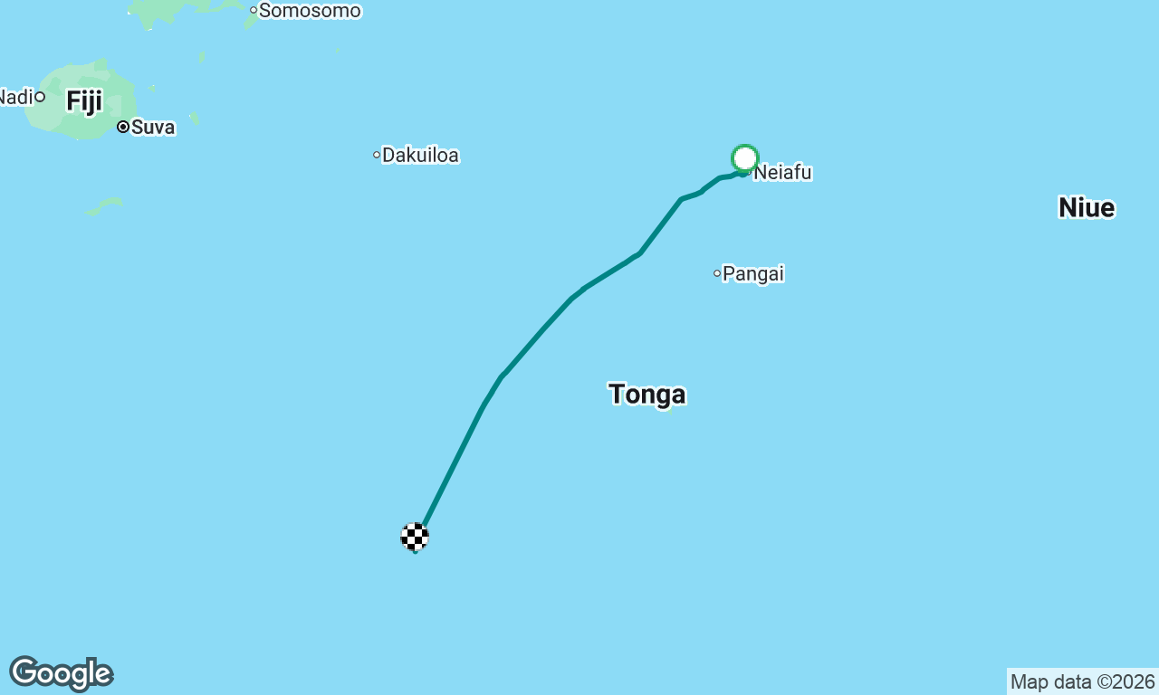 Vava'u to New Zealand 1