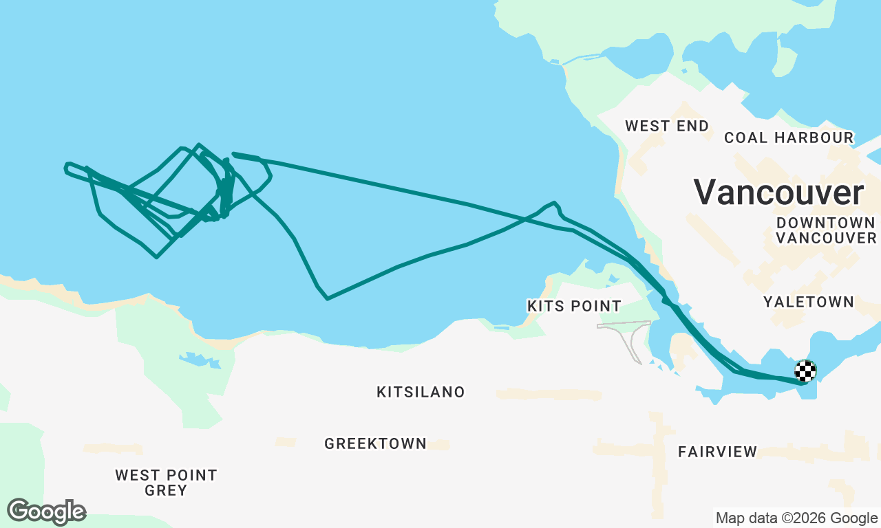 Voyage map