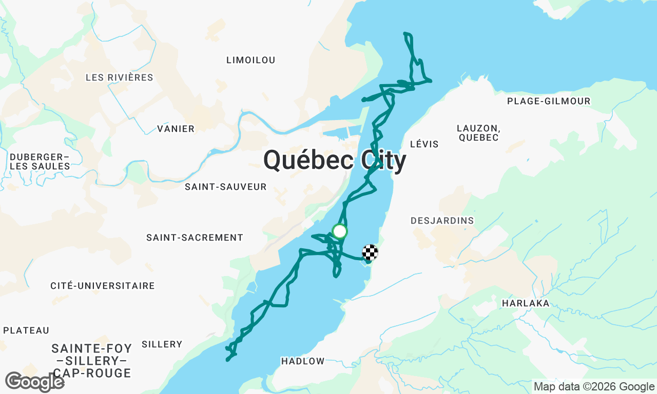 Voyage map
