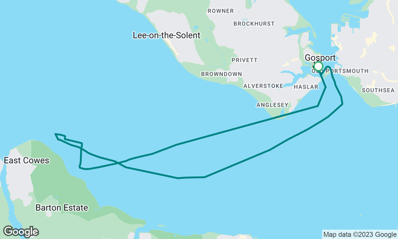 Portsmouth to Cowes and Back