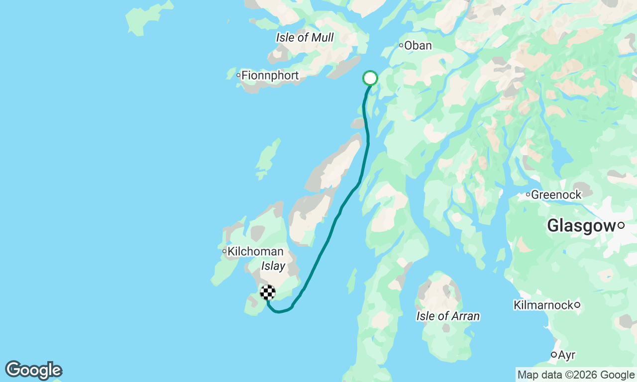 Voyage map