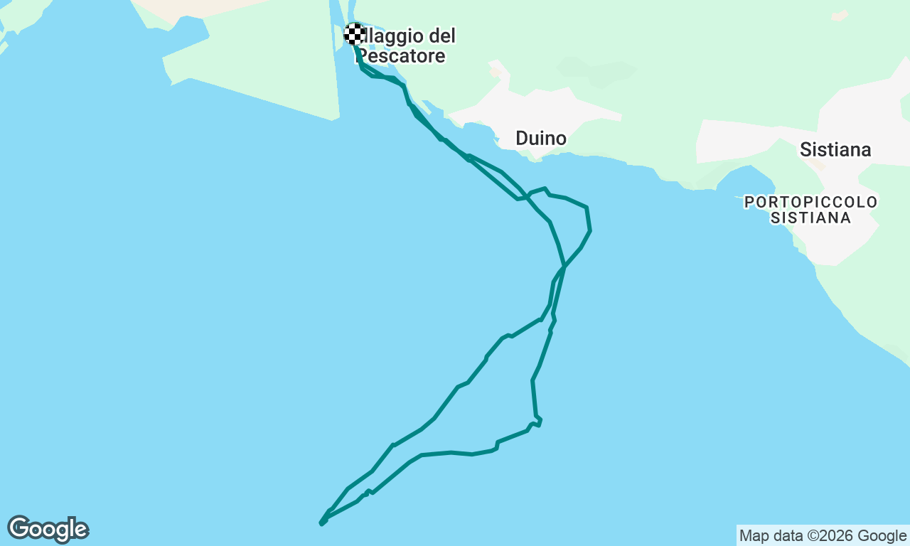 Voyage map