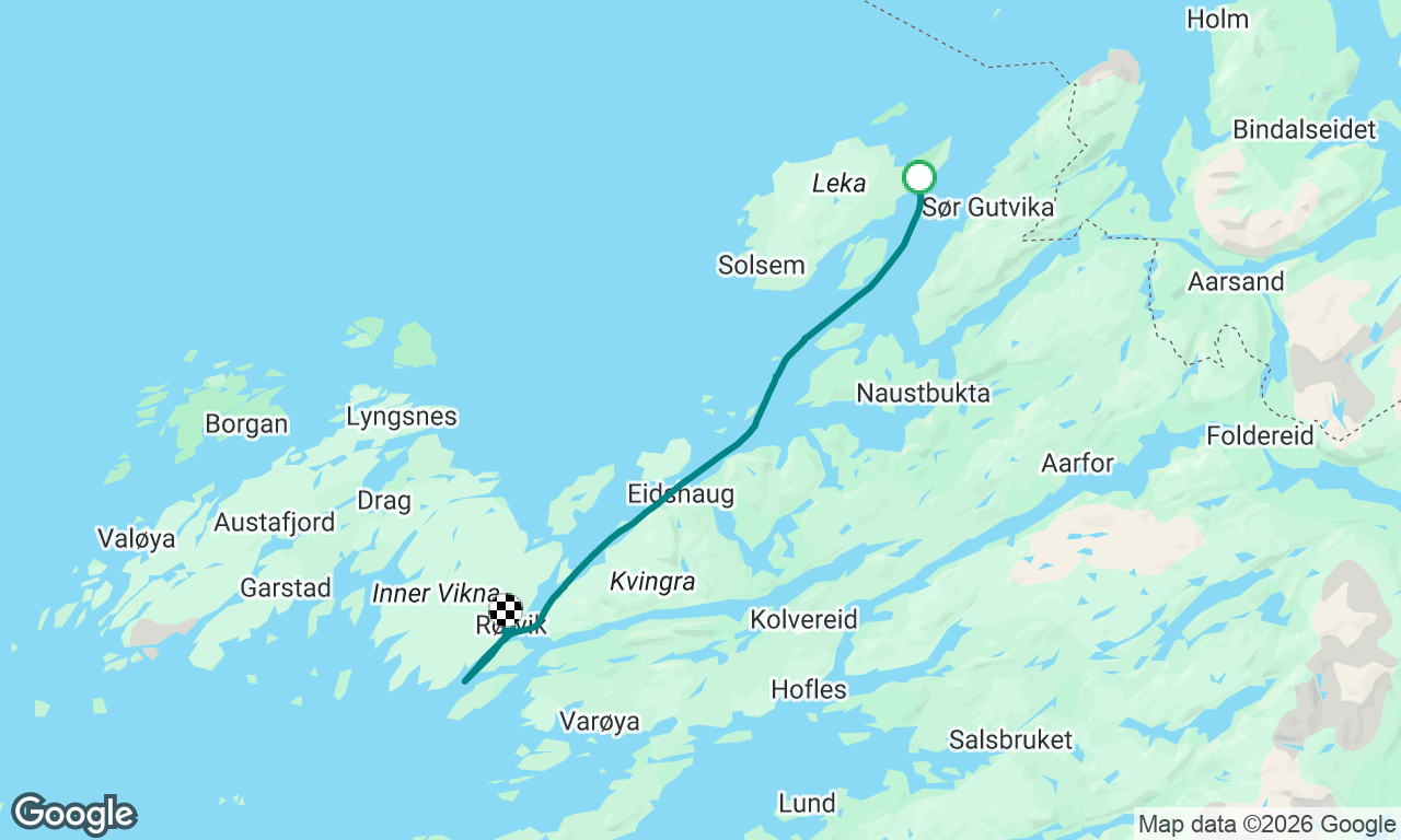 Voyage map