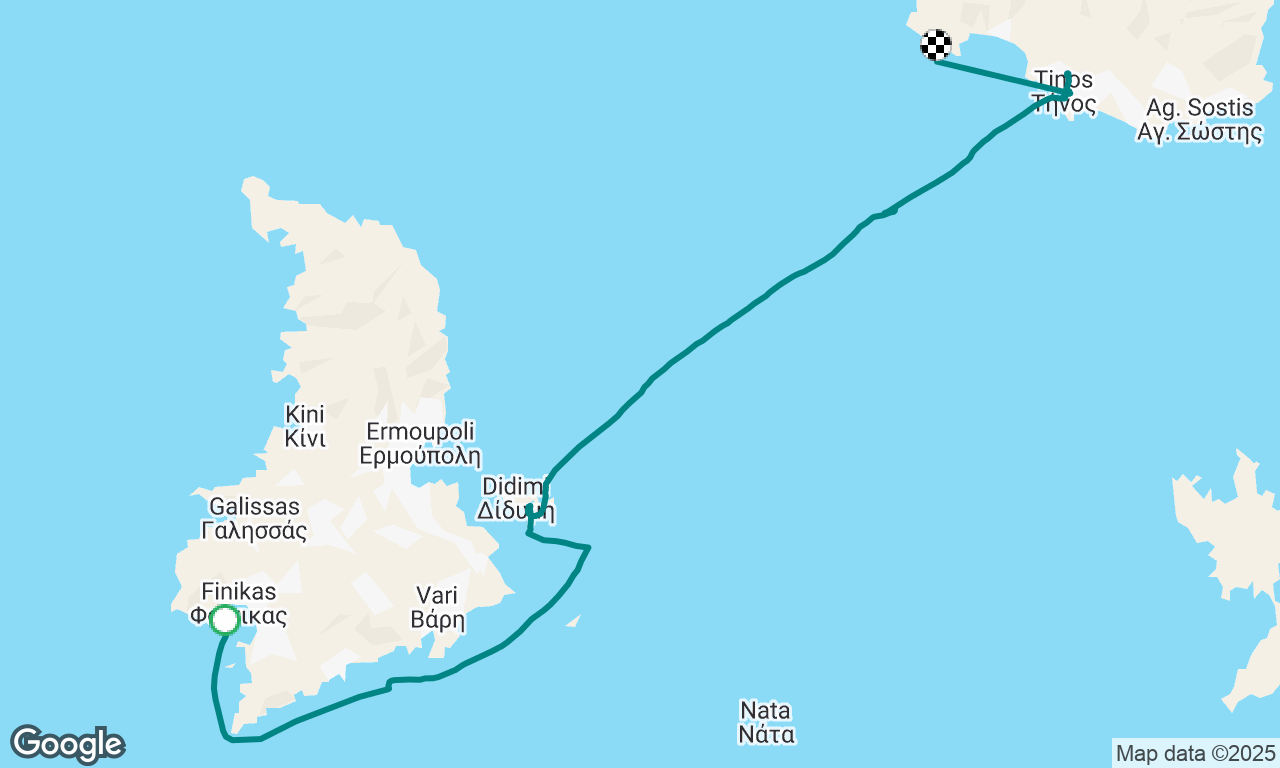 Syros to Tinos 