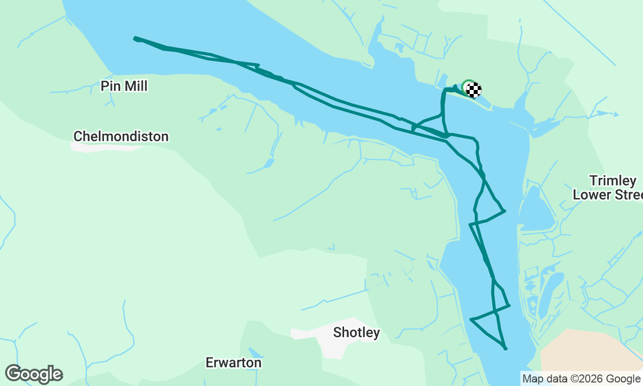 Sailing with "Suffolk boys set sail"