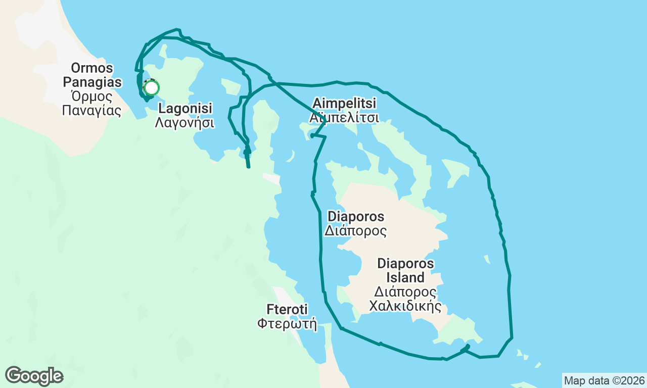Voyage map